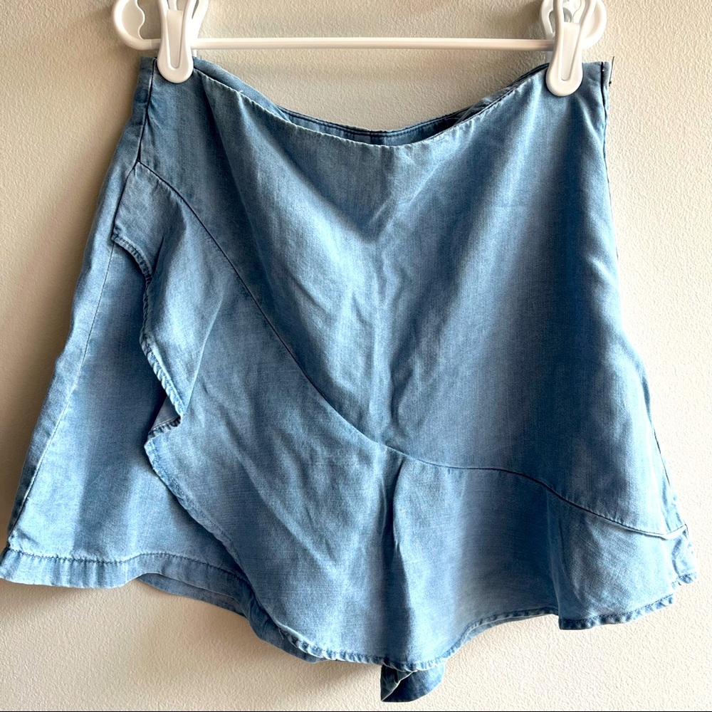 Blue denning skorts!